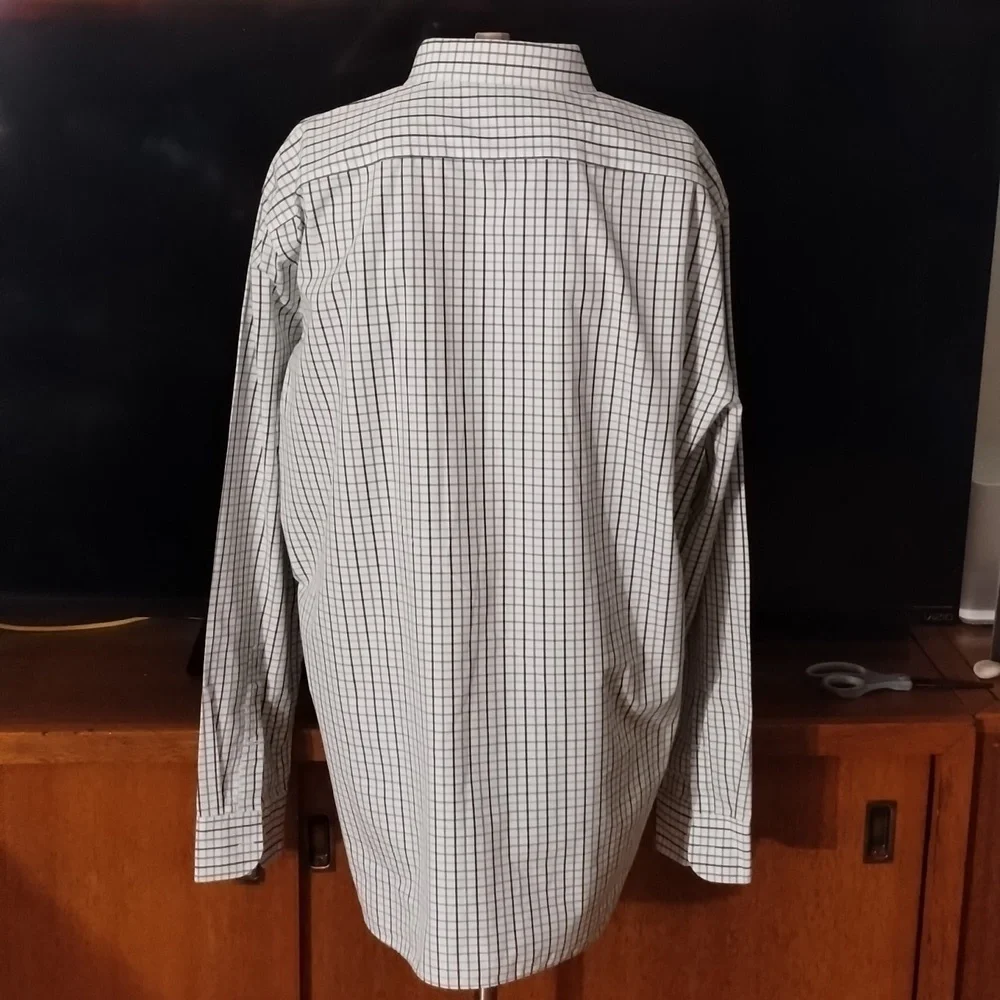 NWOT J. Crew Haberdashery Designer Long Sleeve Button Up Woven Shirt Men's XL